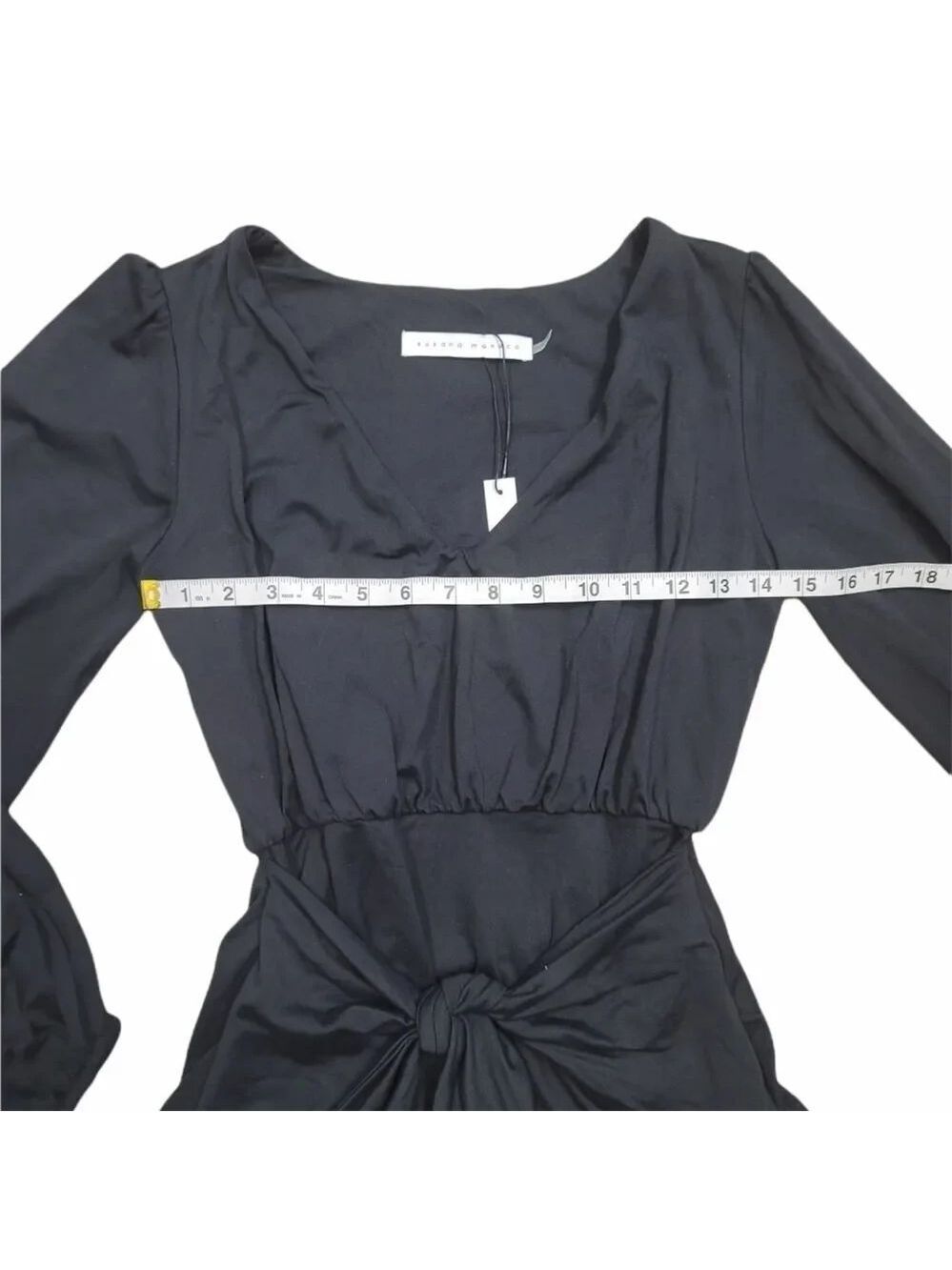 Susana Monaco Gathered Sleeve Dress - Picture 9 of 12